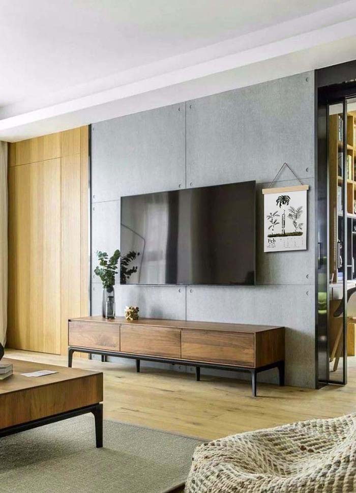 Vị trí treo lịch trong phòng khách